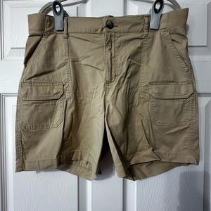 Lee Women's Tan Cargo Shorts